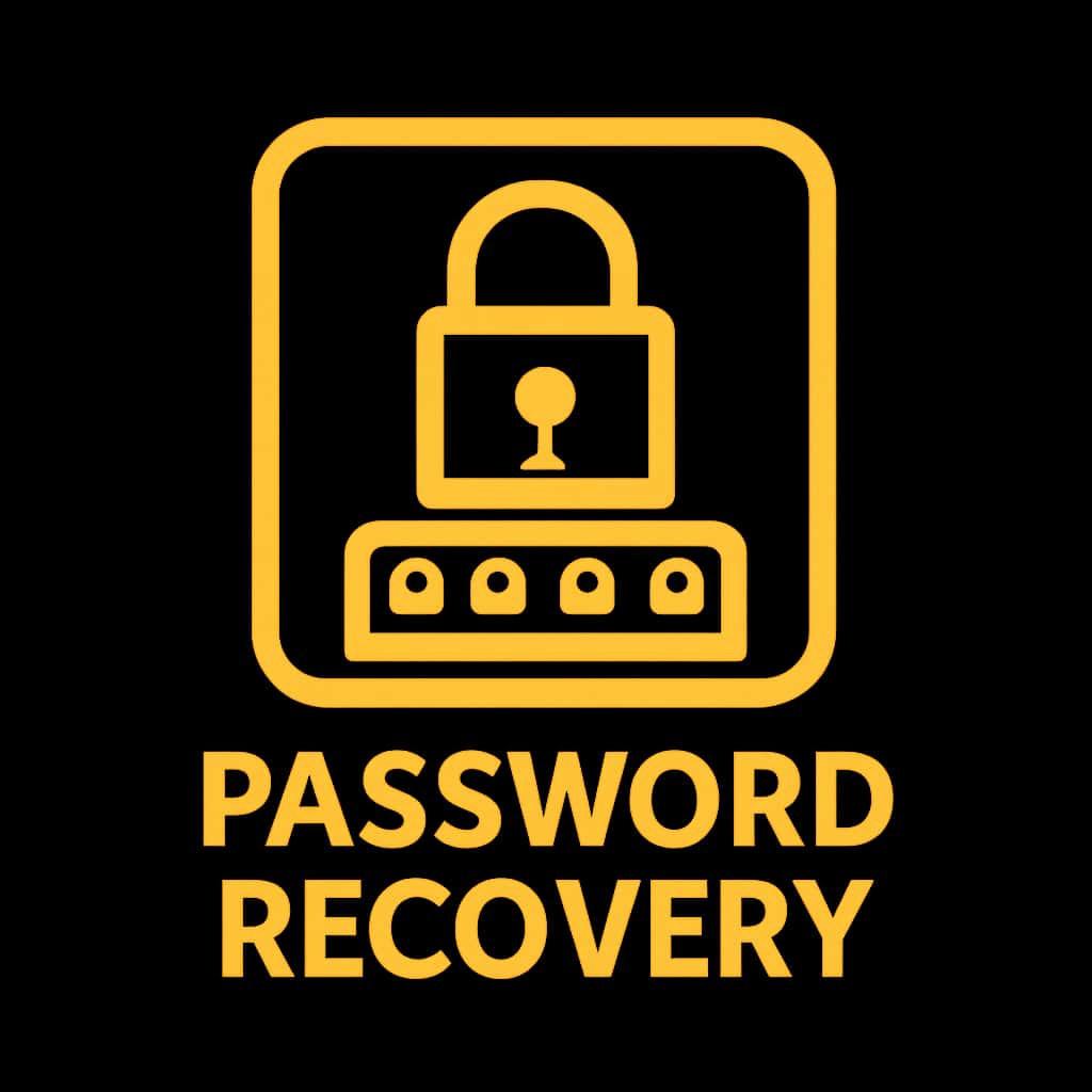 Badge icon for BDG Game Password Recovery assistance.
