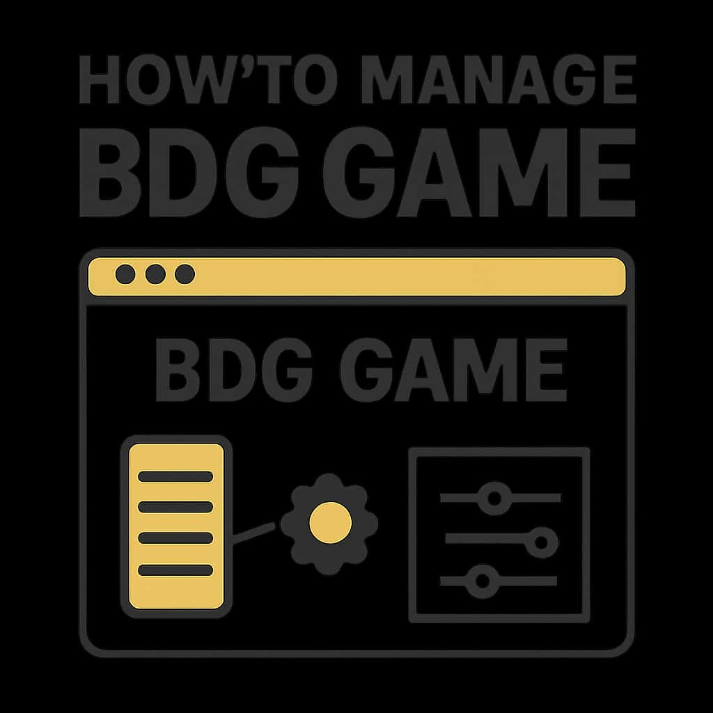Diagram illustrating key BDG Game settings.